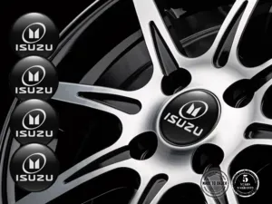 Isuzu Ruota Emblemi Stile Etichette Cupola Qualità
